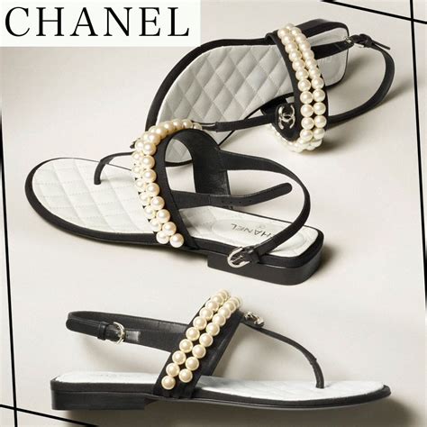 chanel boy sandals|chanel sandals women.